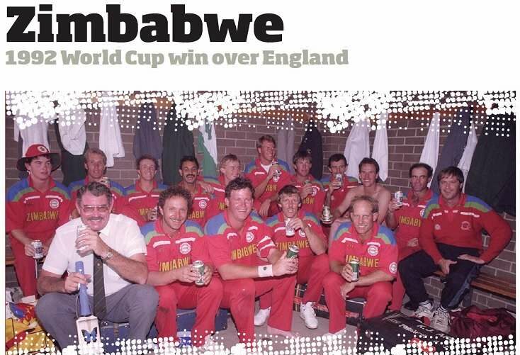 Where are they now? Zimbabwe's 1992 World Cup win over England