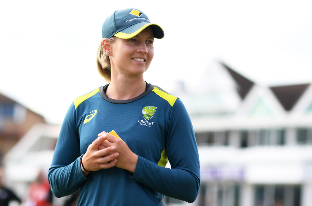 Meg Lanning, Australia Captain in training kit