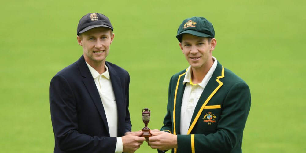 Joe Root and Tim Paine - Ashes cricket