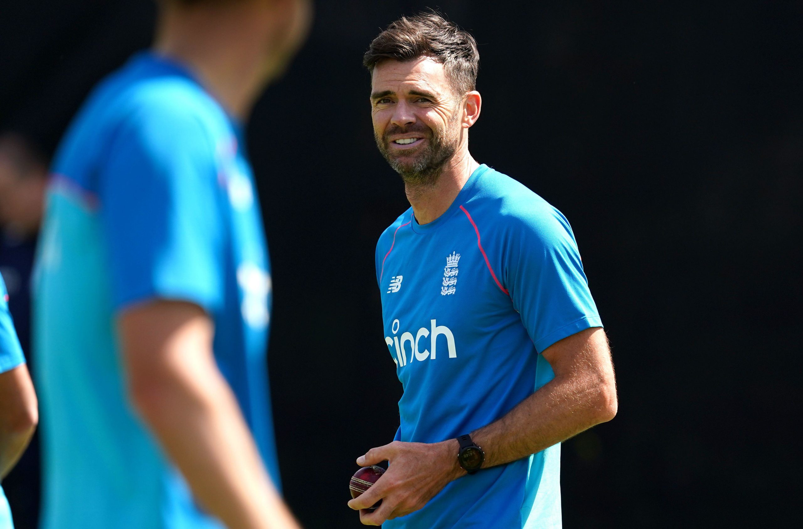 England bowler Jimmy Anderson