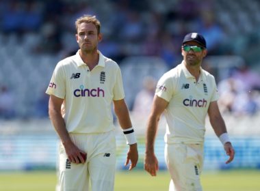 Jimmy Anderson and Stuart Broad