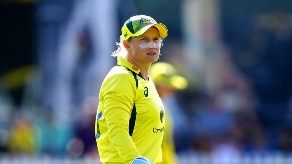 Australia wicket-keeper Alyssa Healy