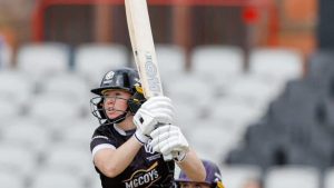 Amanda-Jade Wellington starring for the Manchester Originals in The Hundred back in 2023