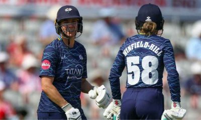 Ami Campbell did a job with the ball for her captain Lauren Winfield-Hill