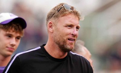 Andrew Flintoff has stepped down as head coach of England Lions.