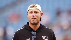 Andrew Flintoff as Northern Superchargers head coach.
