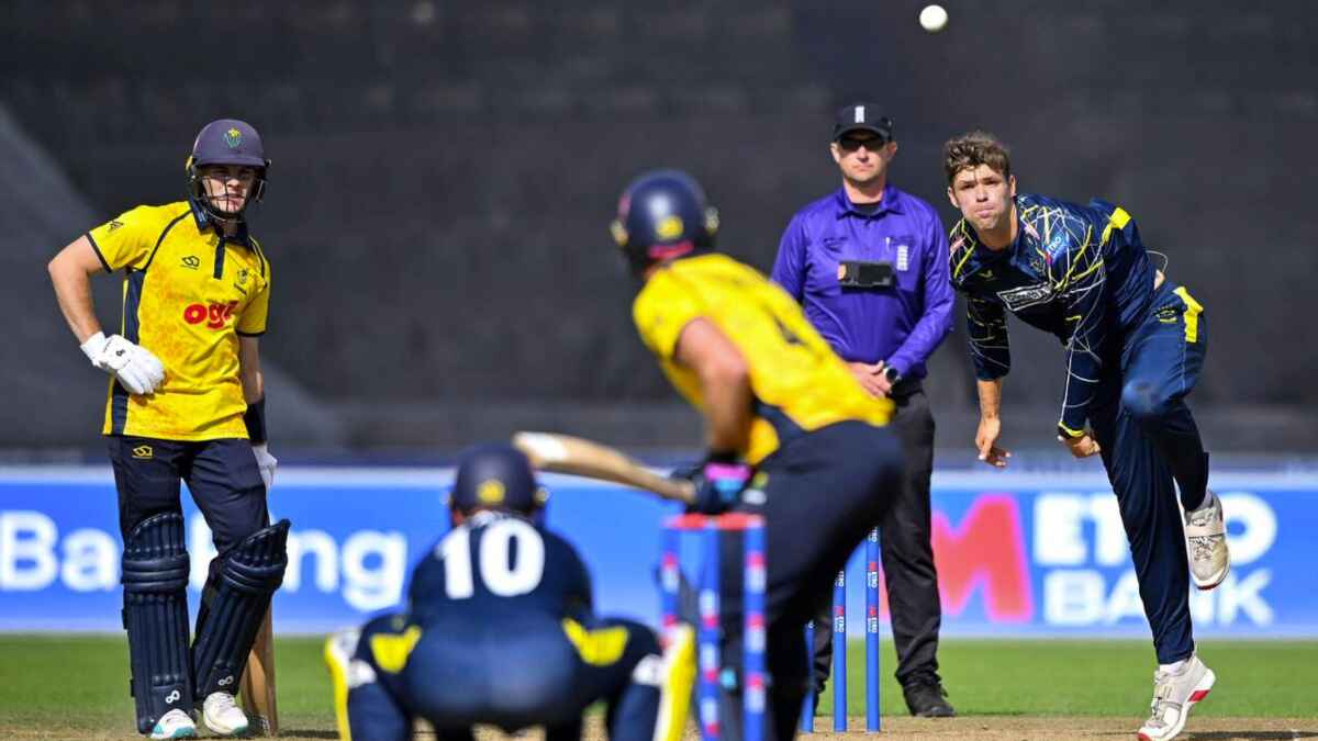 Andrew Neal has made it to Hampshire’s first team after playing MCCU cricket