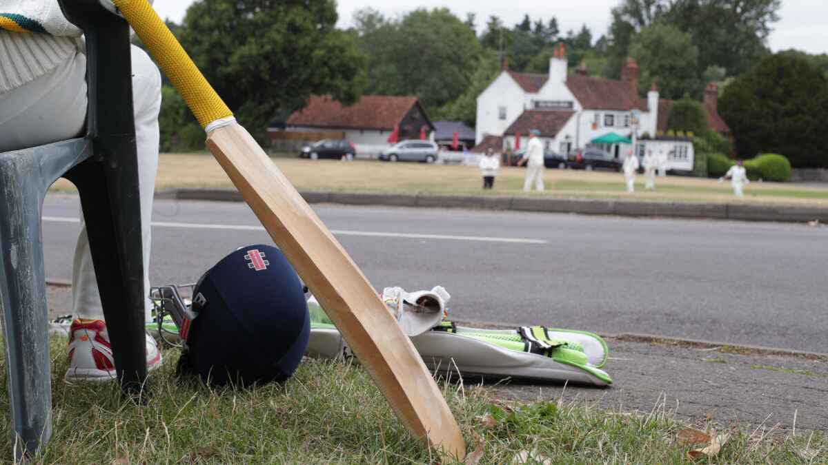Bat and pads