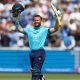 Ben Duckett celebrates