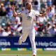 Ben Stokes reacts after bowling during the 2025/26 Ashes.