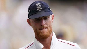 Ben Stokes looks dejected after defeat