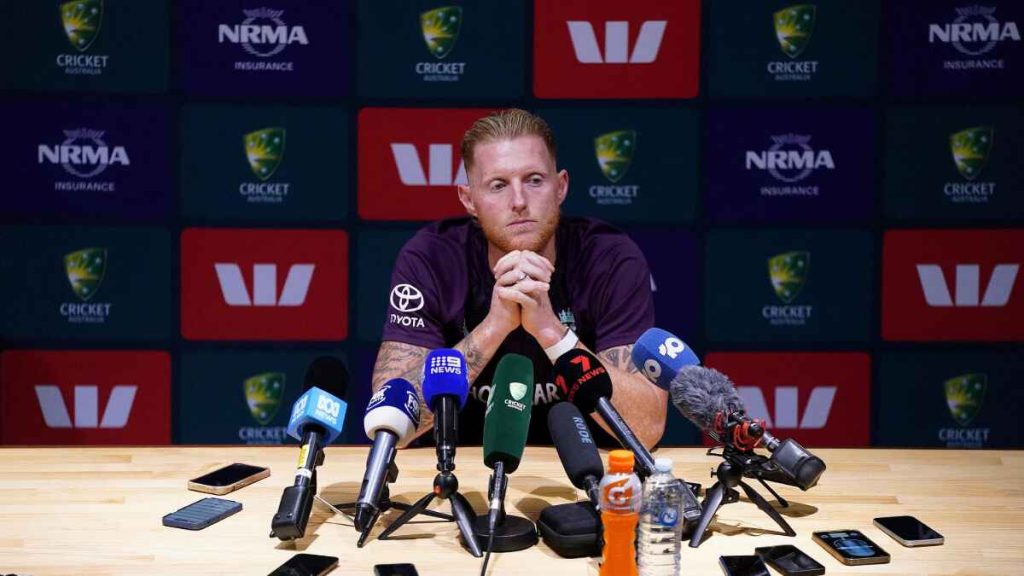 Ben Stokes holds a press conference ahead of the third Ashes Test.