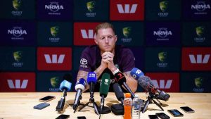 Ben Stokes holds a press conference ahead of the third Ashes Test.