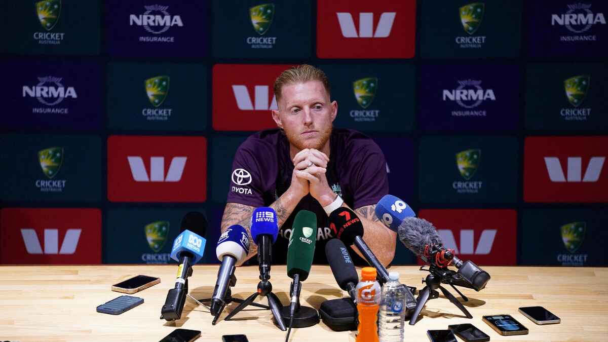 Ben Stokes holds a press conference ahead of the third Ashes Test.
