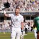 England’s Ben Stokes walks off after being caught by New Zealand’s Daryl Mitchell