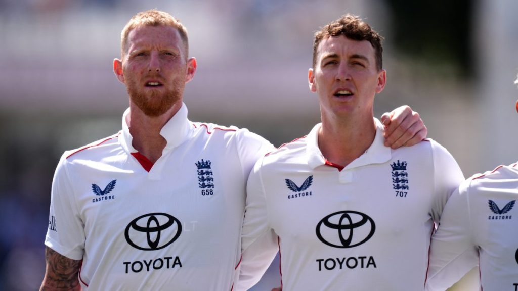 Ben Stokes and Harry Brook