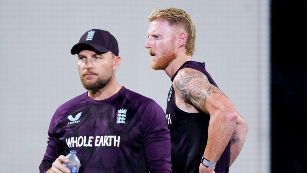 Brendon McCullum (left) and Ben Stokes