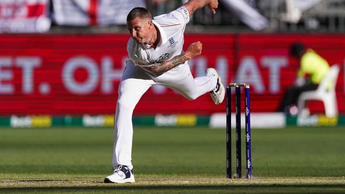 Brydon Carse claimed five wickets in the first Test