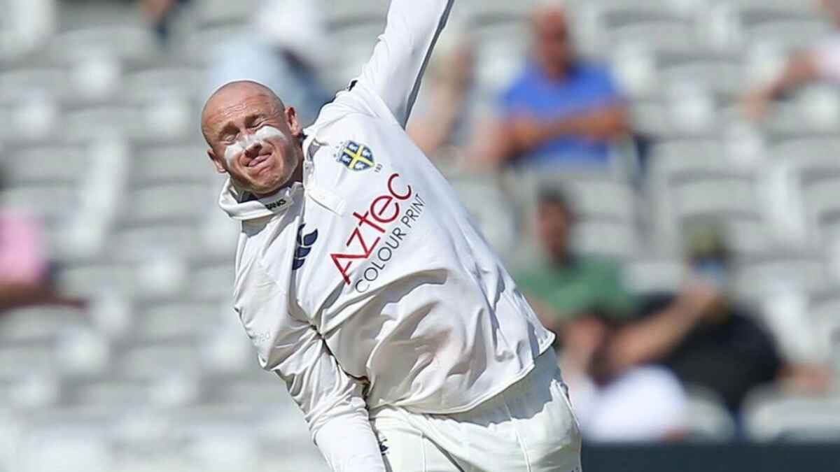 Callum Parkinson took five wickets for Durham against Worcestershire