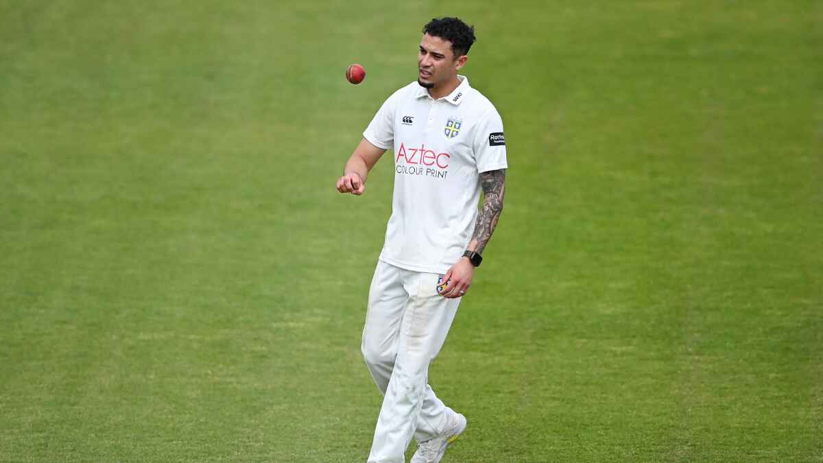 Codi Yusuf featured five times for Durham in the 2025 County Championship and took 19 wickets