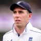 Dan Lawrence fielding for England