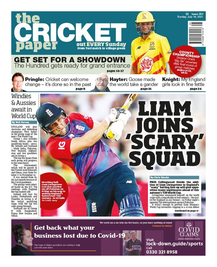 Subscriptions | The Cricket Paper