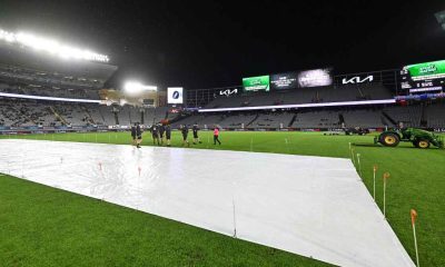 The square at Eden Park gets covered up