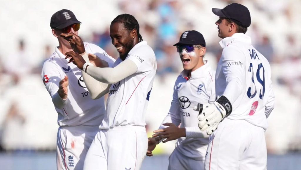 England enjoyed late success at Trent Bridge