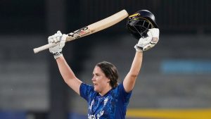 England captain Nat Sciver-Brunt scored a superb century against Sri Lanka