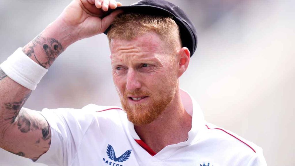 Ben Stokes during day three of the Third Test against New Zealand at Trent Bridge