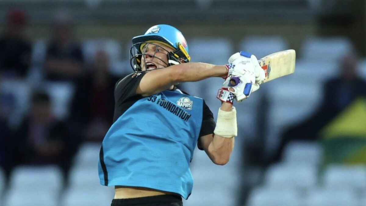 Ethan Brookes’ pyrotechnics lit up Trent Bridge