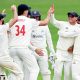 Glamorgan celebrate victory over Hampshire