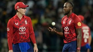 Jofra Archer and Harry Brook