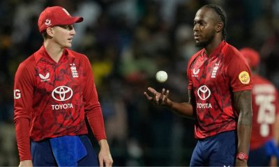 Jofra Archer and Harry Brook