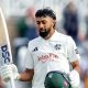 Nottinghamshire’s Haseeb Hameed made his first hundred of the season