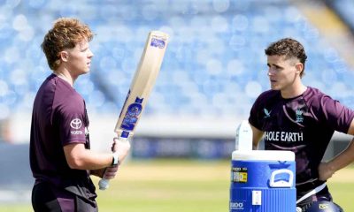 Ollie Pope (left) and Jacob Bethell (right) are vying for England's number three position.