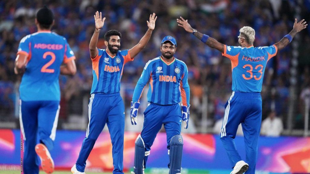India players celebrating