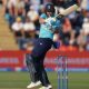 Joe Root batting for England