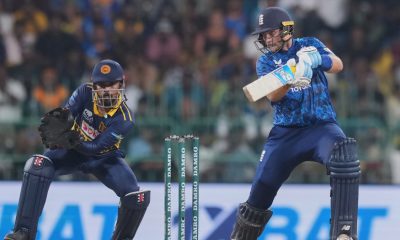 Joe Root batting for England