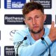 Joe Root speaking during a press conference at Headingley on Tuesday.