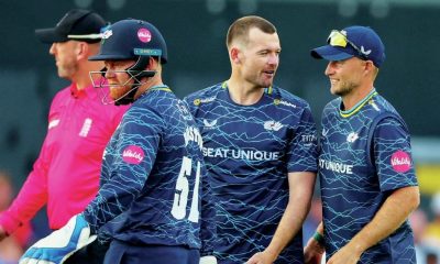 Joe Root in Yorkshire colours this season