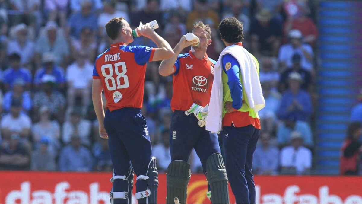 Harry Brook and Jos Buttler combined for England’s highest ever T20I partnership