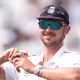 Josh Tongue fielding for England