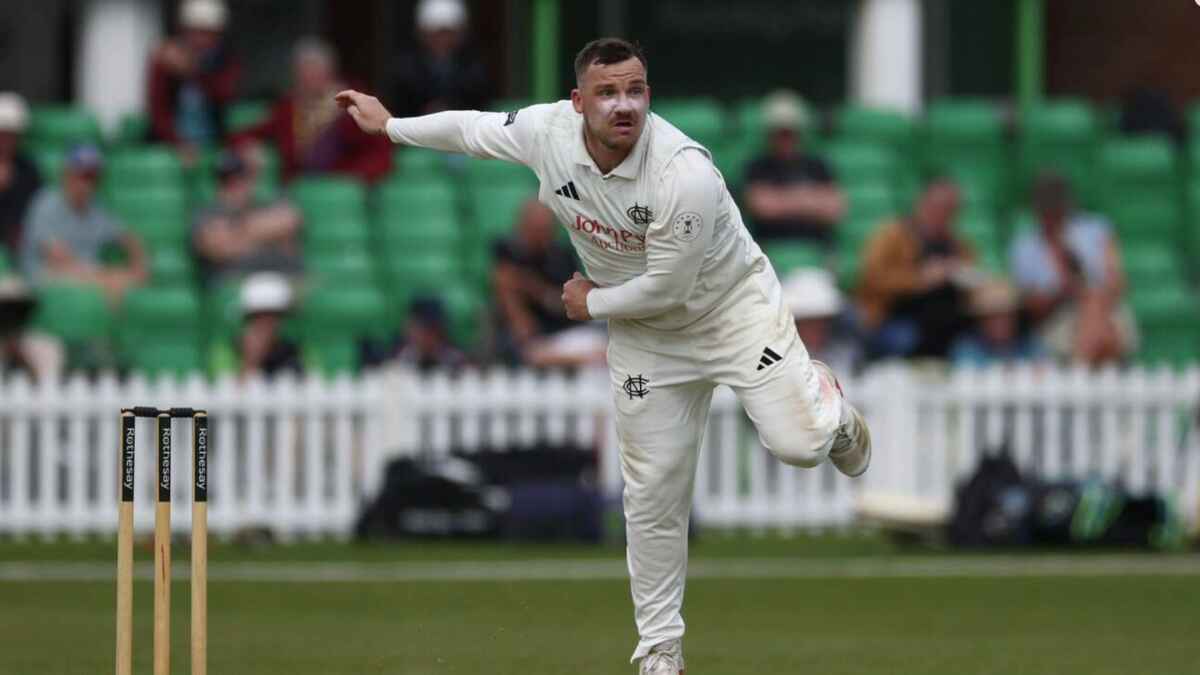 Liam Patterson-White spun Nottinghamshire back into pole position