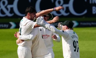 Josh Tongue celebrates