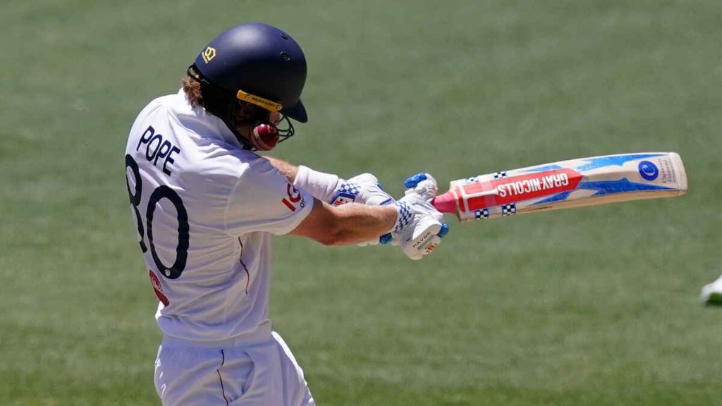 Ollie Pope made just 17 in another disappointing performance with the bat