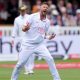 Ollie Robinson celebrates taking a wicket