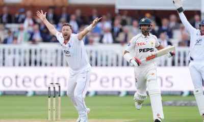 Ollie Robinson took four wickets in each innings.