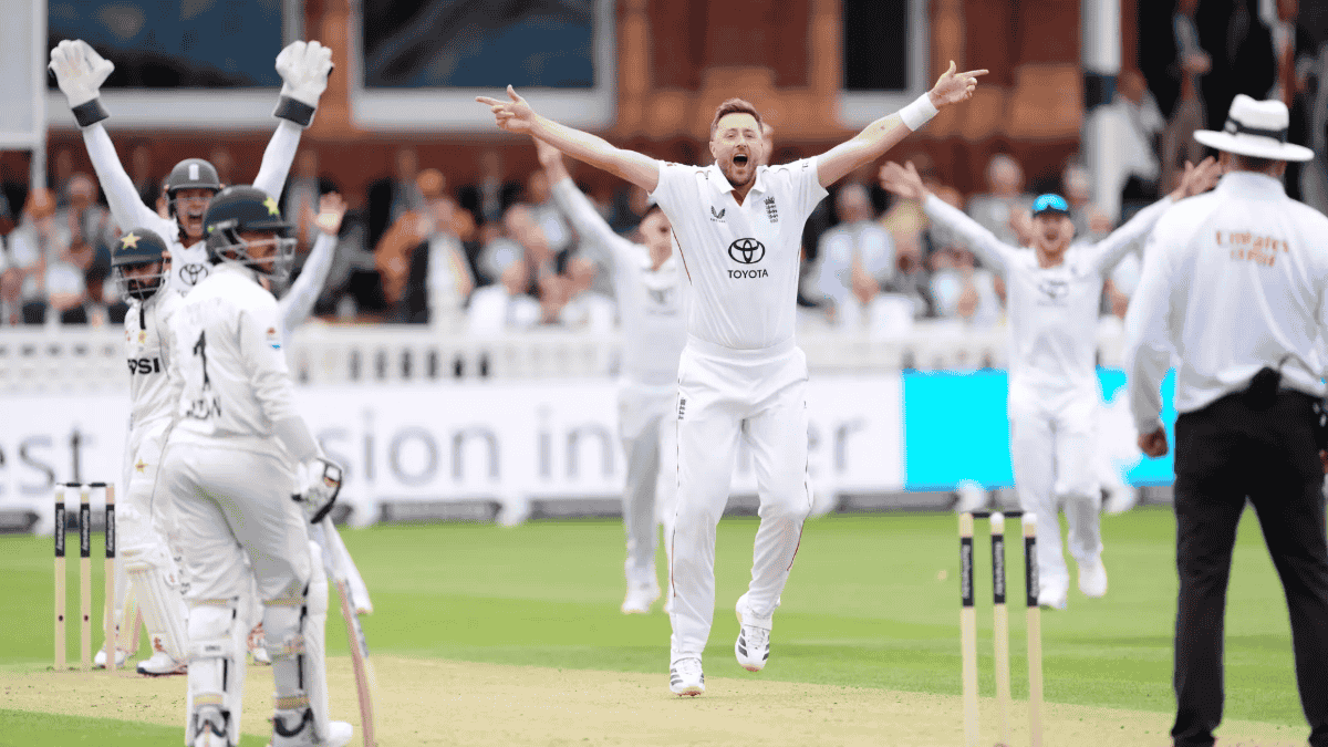 Ollie Robinson leads England to day two dominance at Lord’s