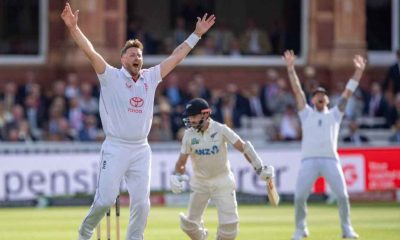 Ollie Robinson snares Kane Williamson on the first innings